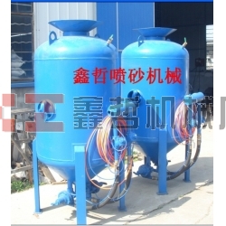 鑫哲防腐噴砂機，除銹噴砂機，鋼結(jié)構(gòu)除銹噴砂機